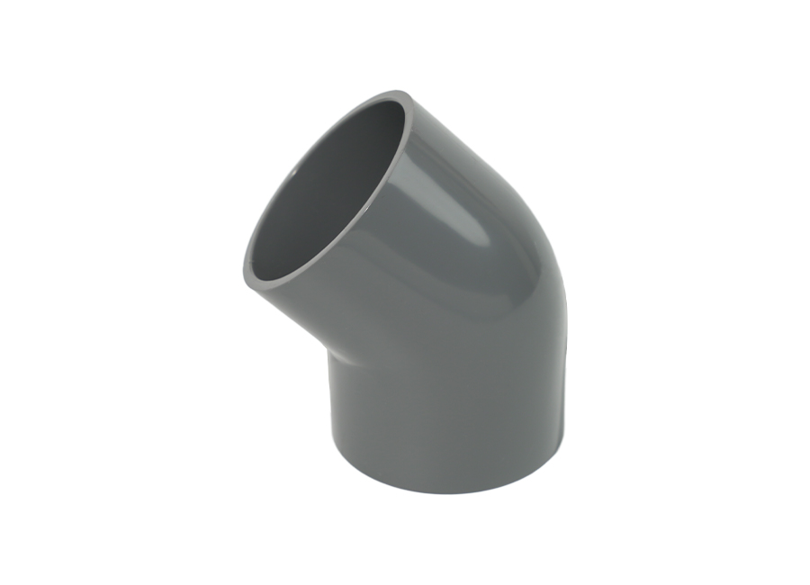 Gomito da 45 gradi in PVC Gomito da 45 gradi in PVC