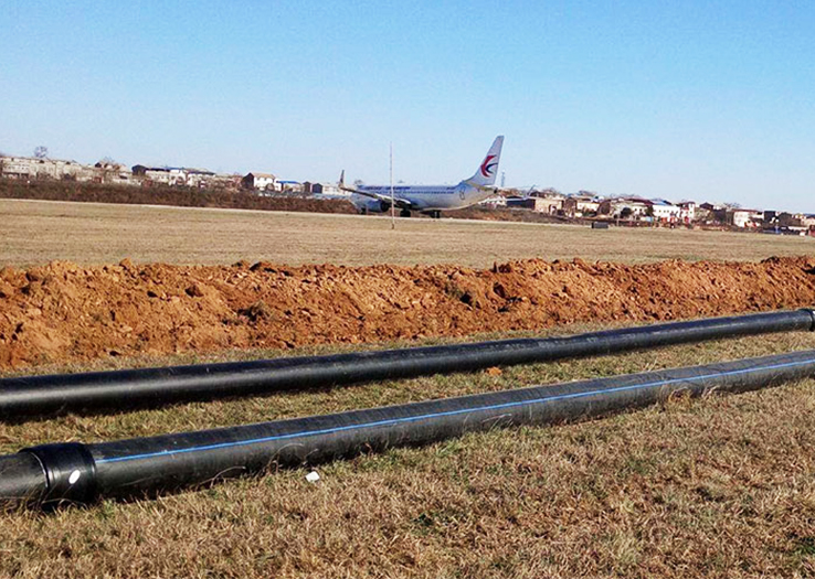 2016 Costruzione della pipeline di approvvigionamento idrico della fase I dell'aeroporto internazionale di Pechino Daxing