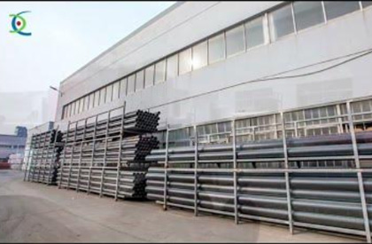 Area della fabbrica di tubi Hdpe
